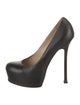 Yves Saint Laurent Rive Gauche Leather Pumps