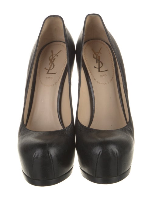 Yves Saint Laurent Rive Gauche Leather Pumps