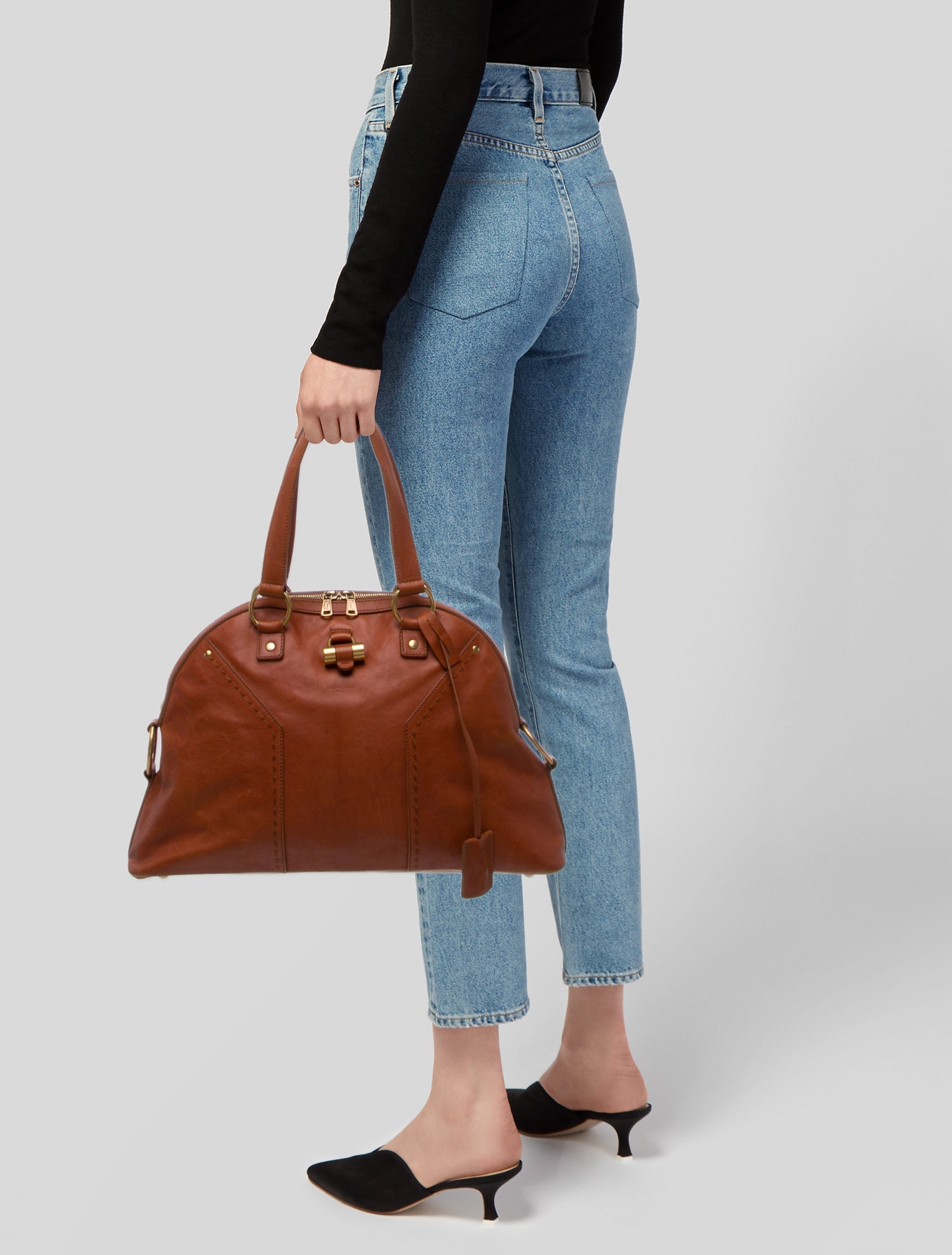 Yves Saint Laurent Rive Gauche Signature Shoulder Bag