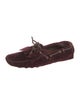 Yves Saint Laurent Rive Gauche Velvet Moccasins