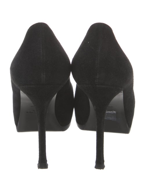 Yves Saint Laurent Rive Gauche Suede Pumps