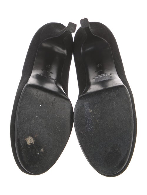 Yves Saint Laurent Rive Gauche Suede Pumps