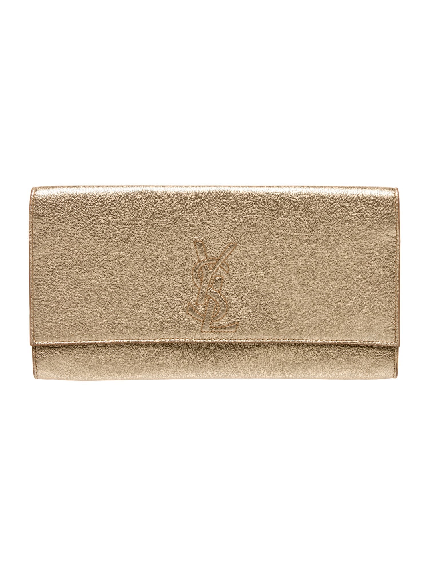 Yves Saint Laurent Rive Gauche Leather Yves Saint Laurent Belle de Jour Clutch Vintage
