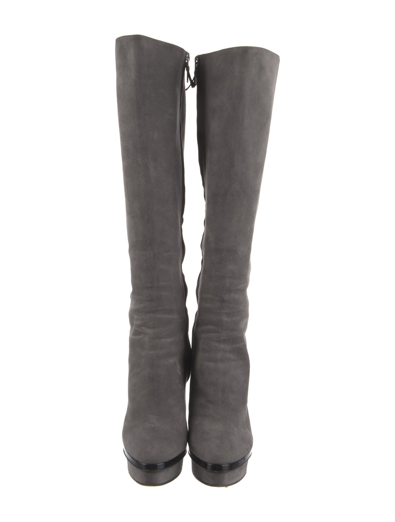 Yves Saint Laurent Rive Gauche Suede Boots