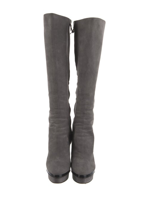 Yves Saint Laurent Rive Gauche Suede Boots