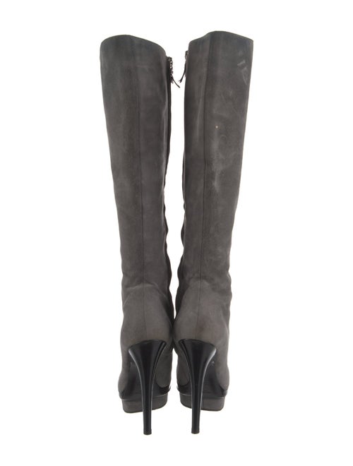 Yves Saint Laurent Rive Gauche Suede Boots