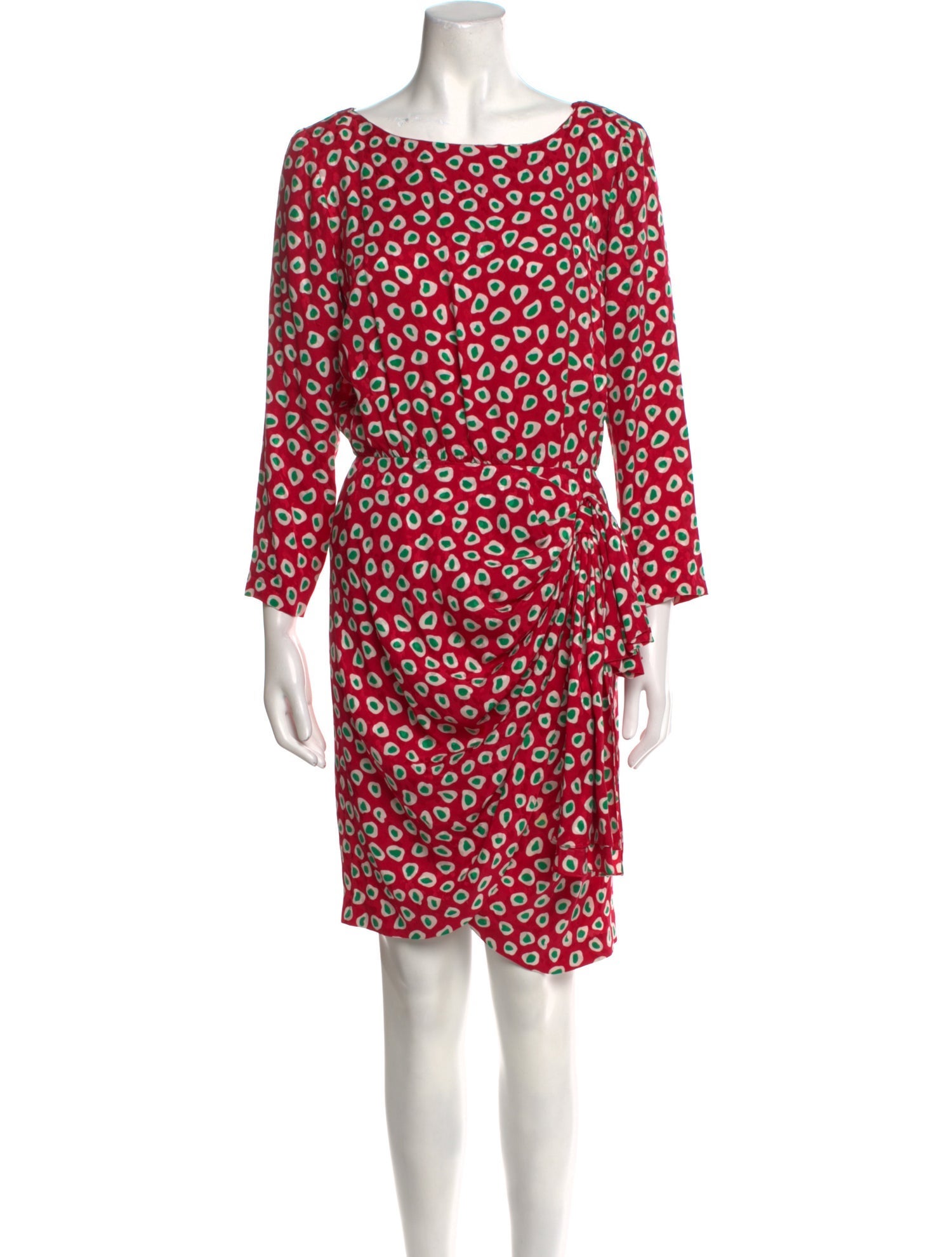 Yves Saint Laurent Rive Gauche Vintage Knee-Length Dress