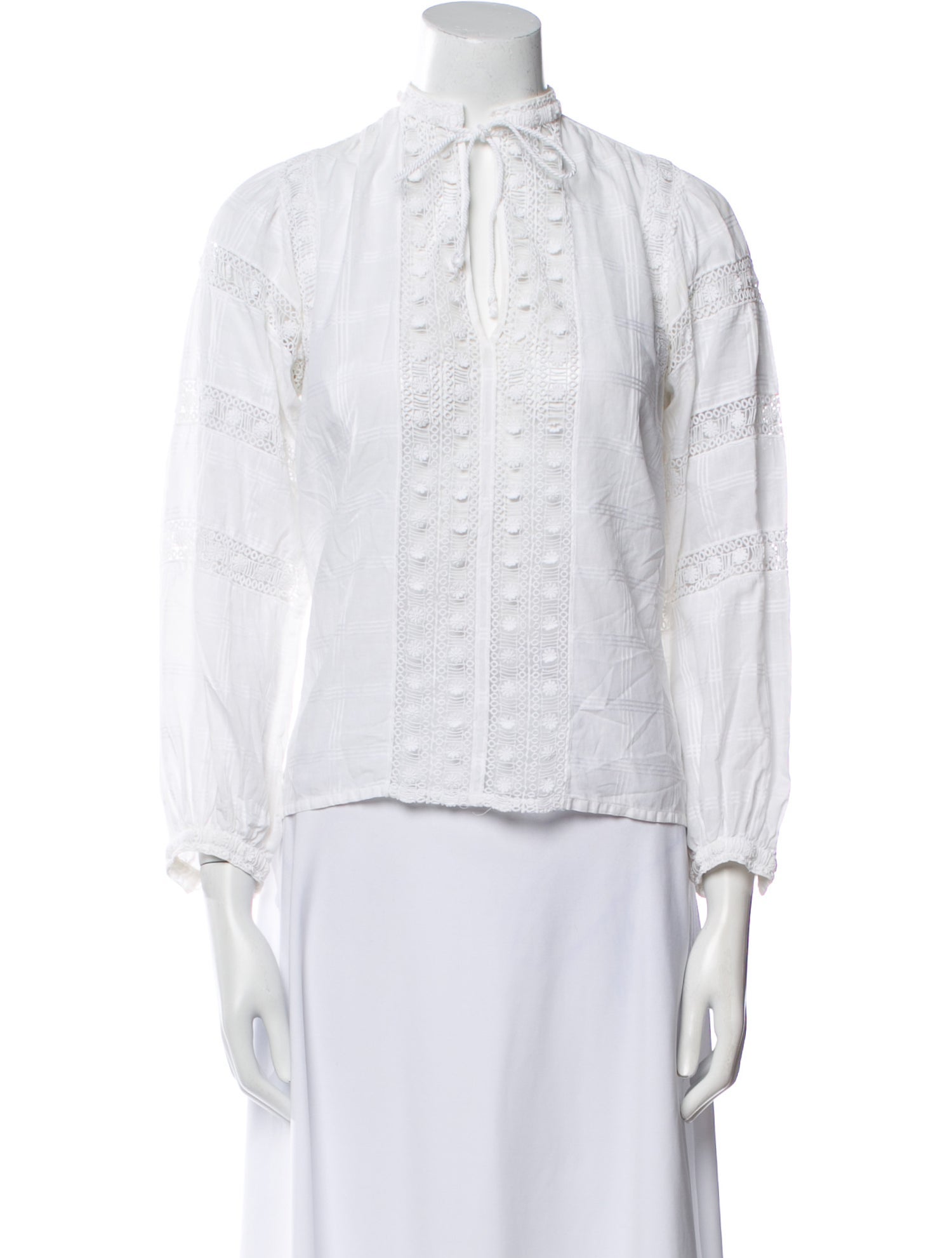 Yves Saint Laurent Rive Gauche Vintage 1980's Blouse