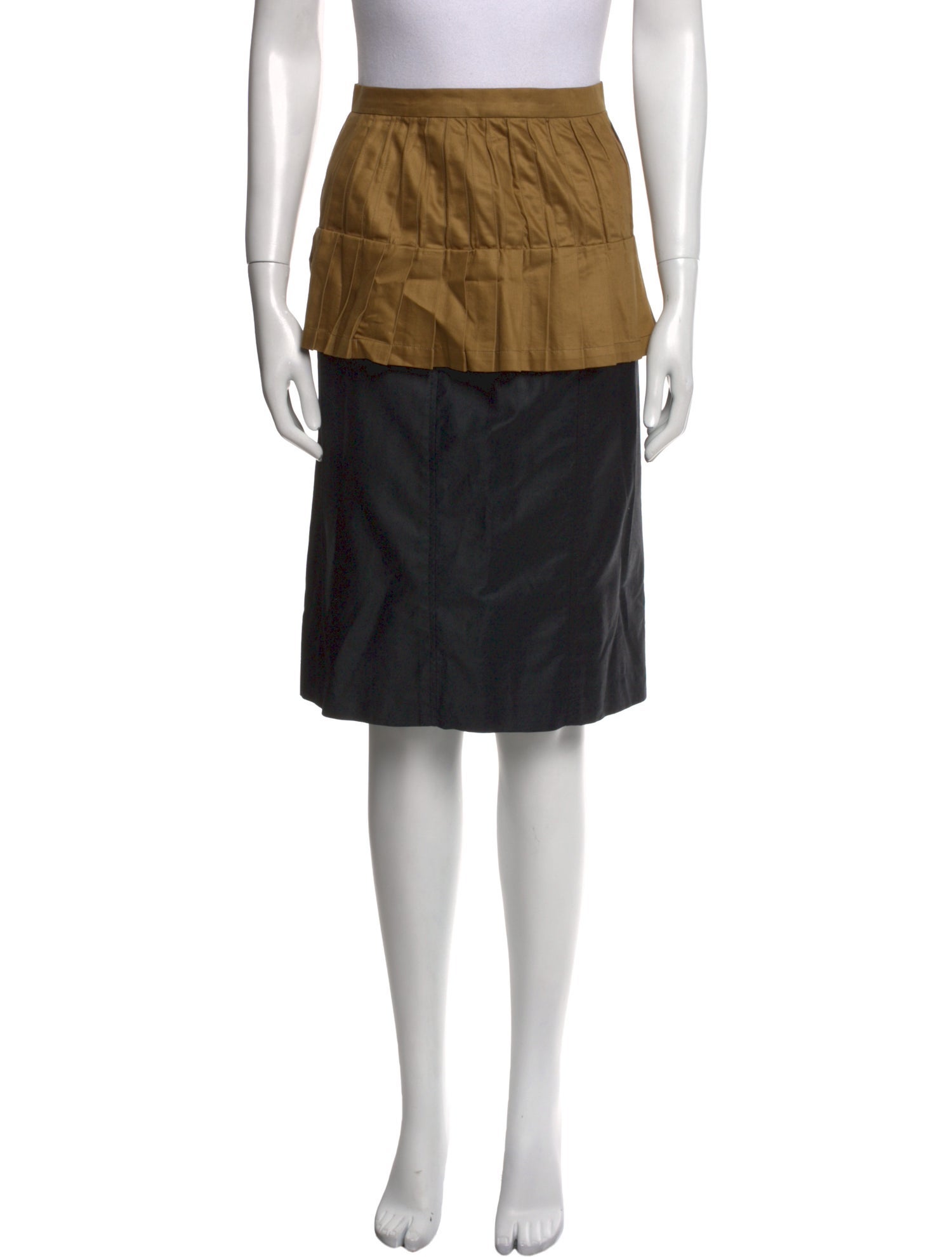 Yves Saint Laurent Rive Gauche Vintage Knee-Length Skirt