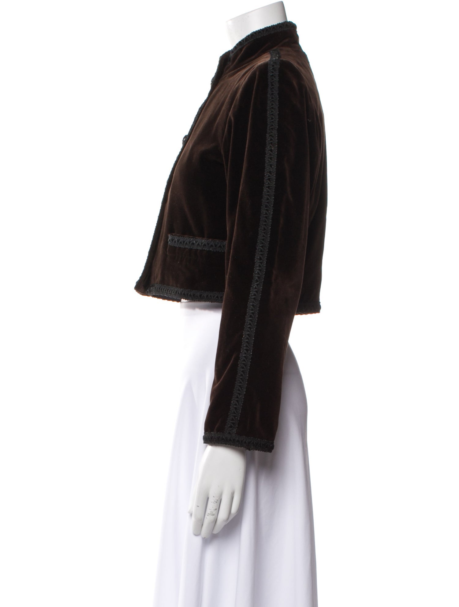 Yves Saint Laurent Rive Gauche Vintage 1980's Evening Jacket