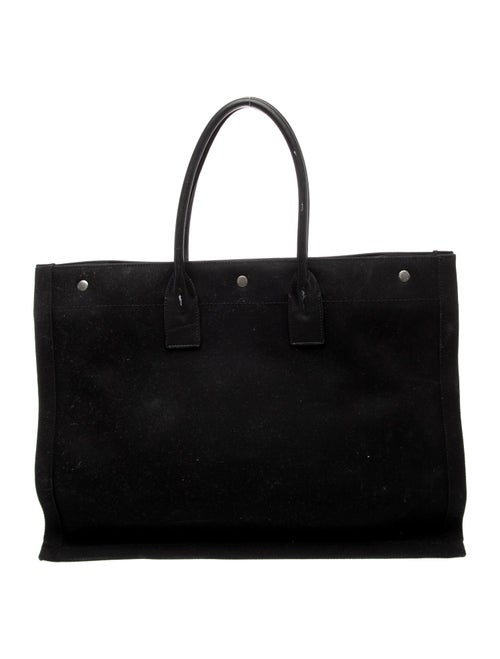 Saint Laurent Canvas Top Handle Bag Large