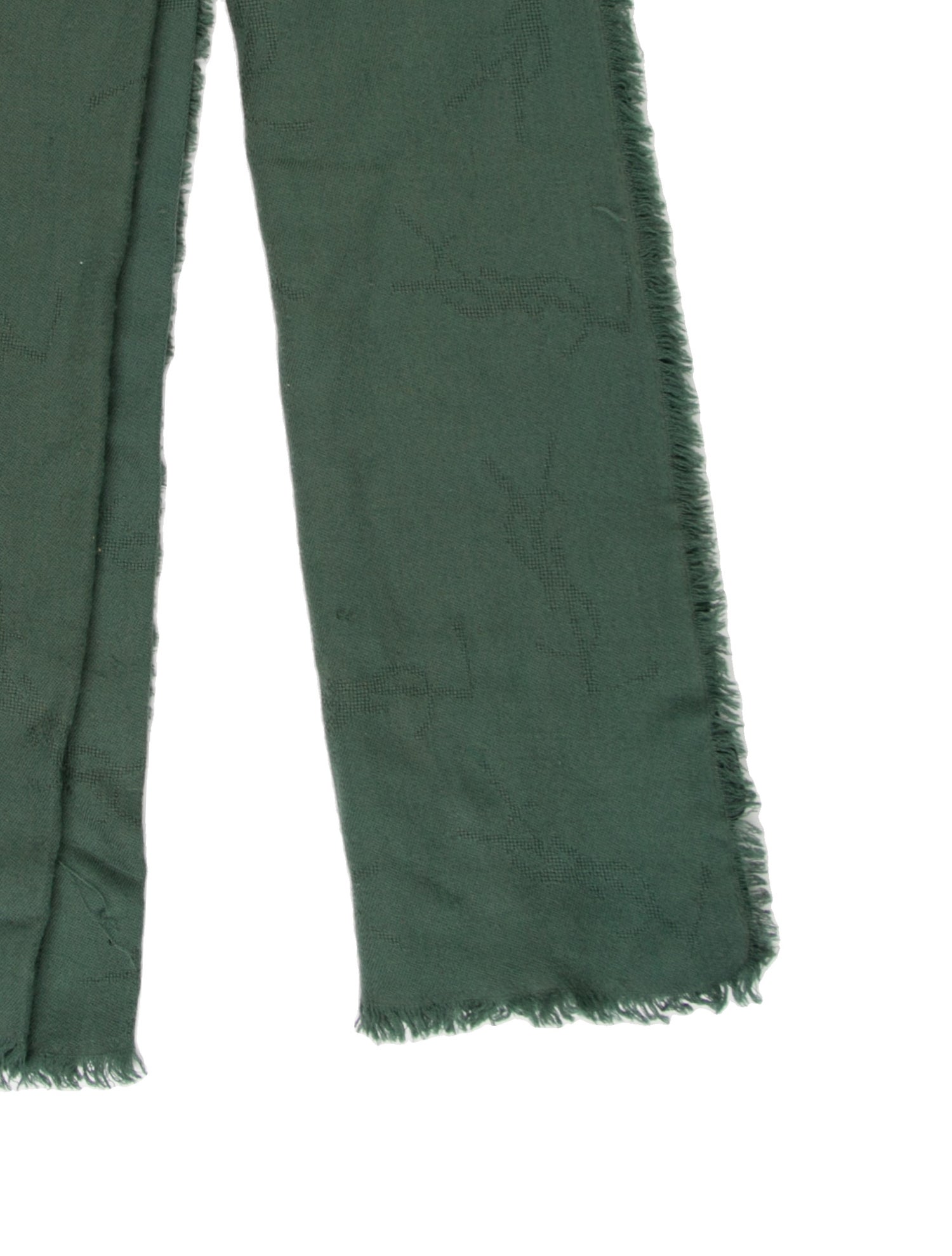Yves Saint Laurent Rive Gauche Virgin Wool Scarf