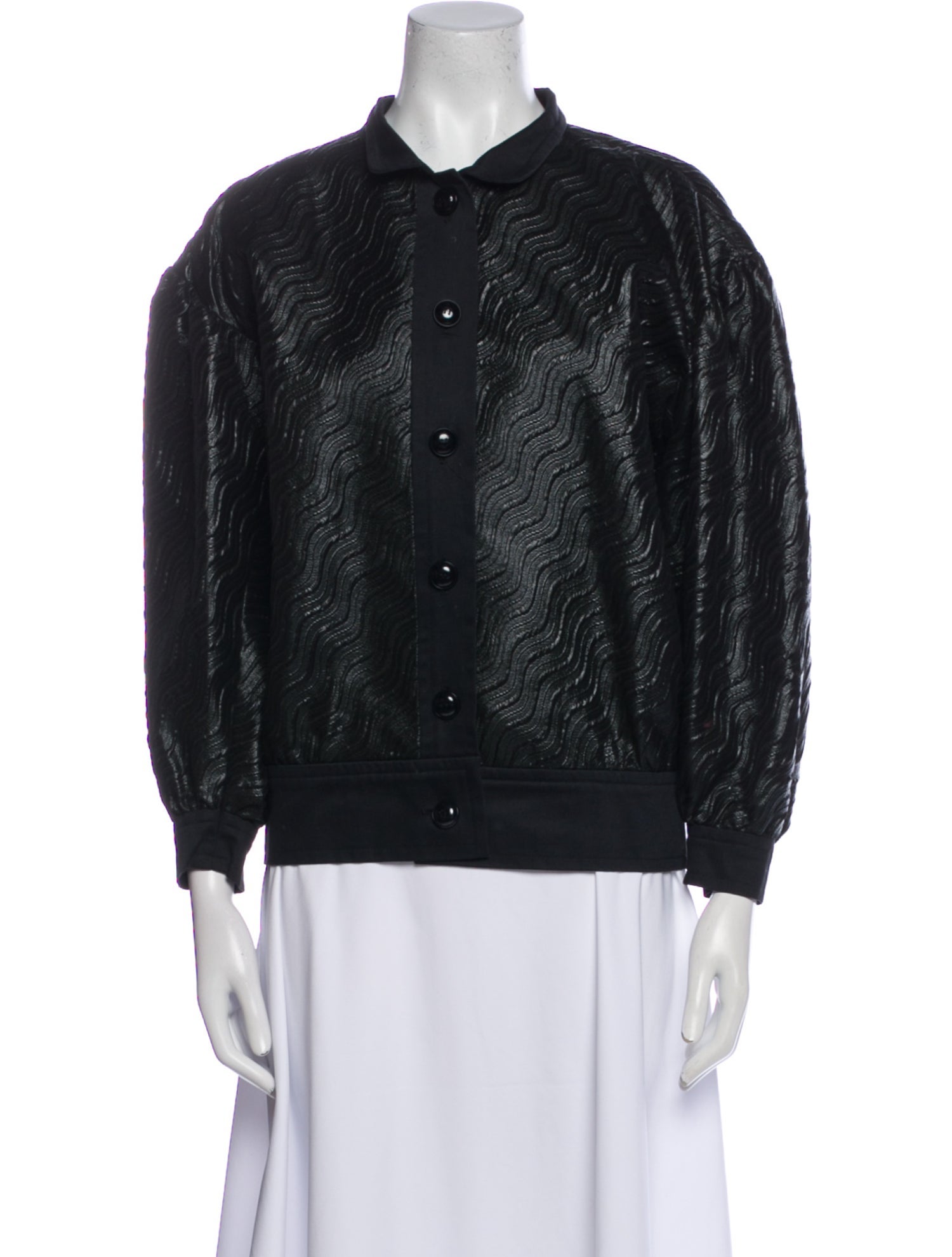 Yves Saint Laurent Rive Gauche Vintage 1980's Bomber Jacket