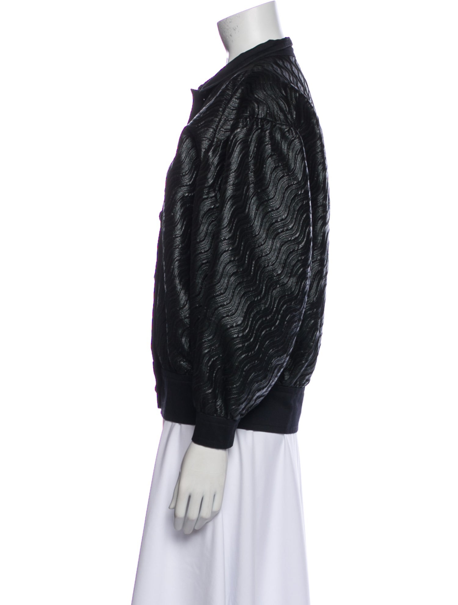Yves Saint Laurent Rive Gauche Vintage 1980's Bomber Jacket