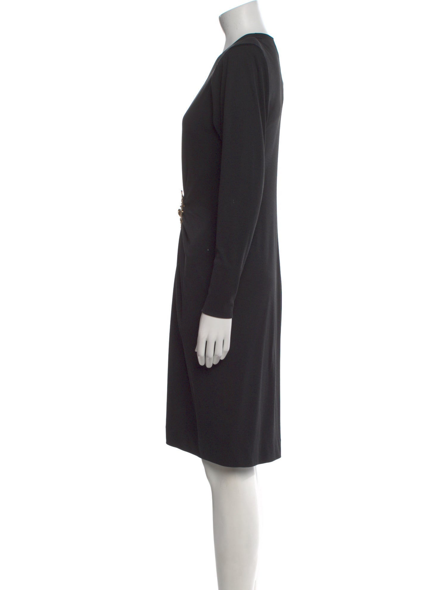 Yves Saint Laurent Rive Gauche Vintage Knee-Length Dress