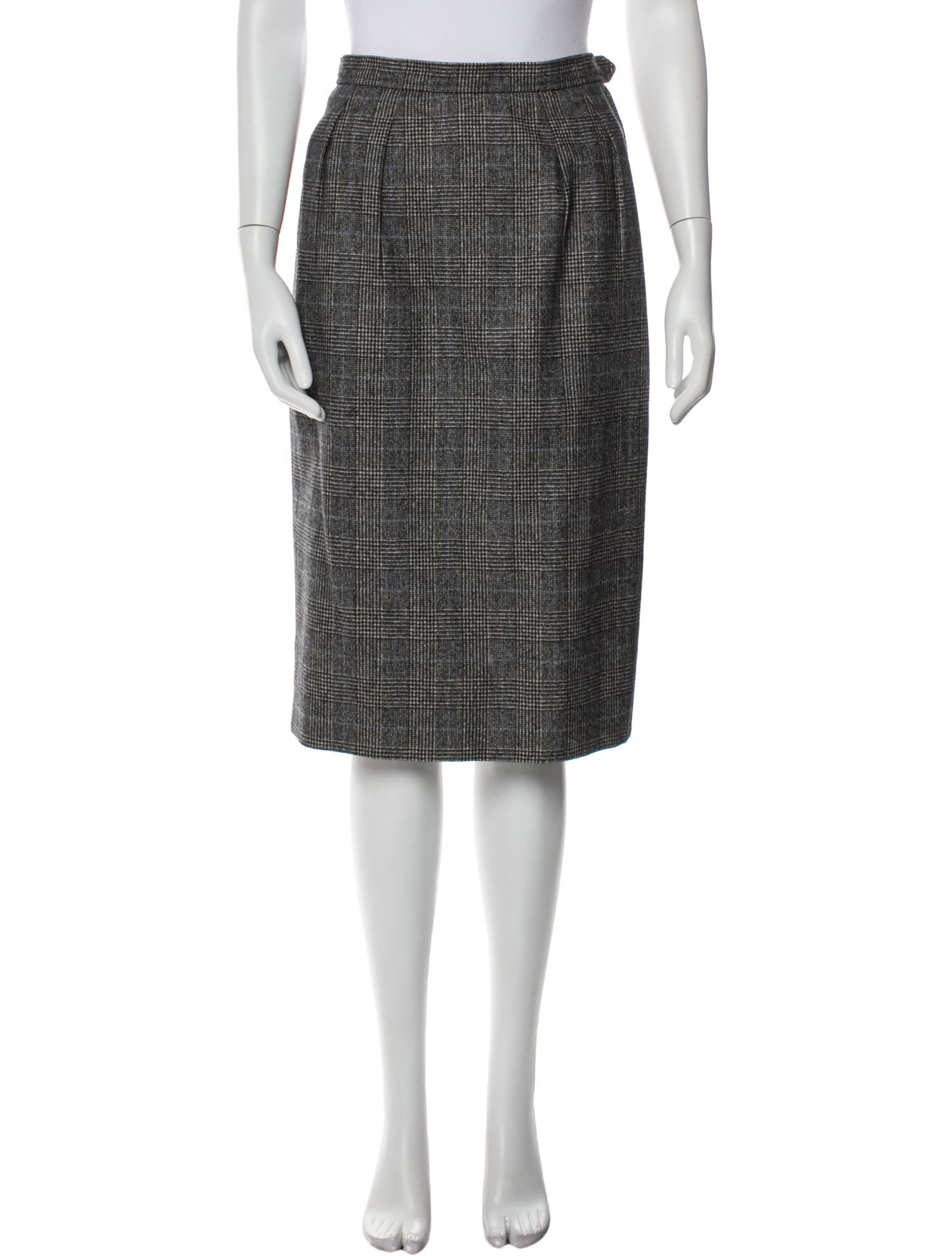 Yves Saint Laurent Rive Gauche Vintage Knee-Length Skirt