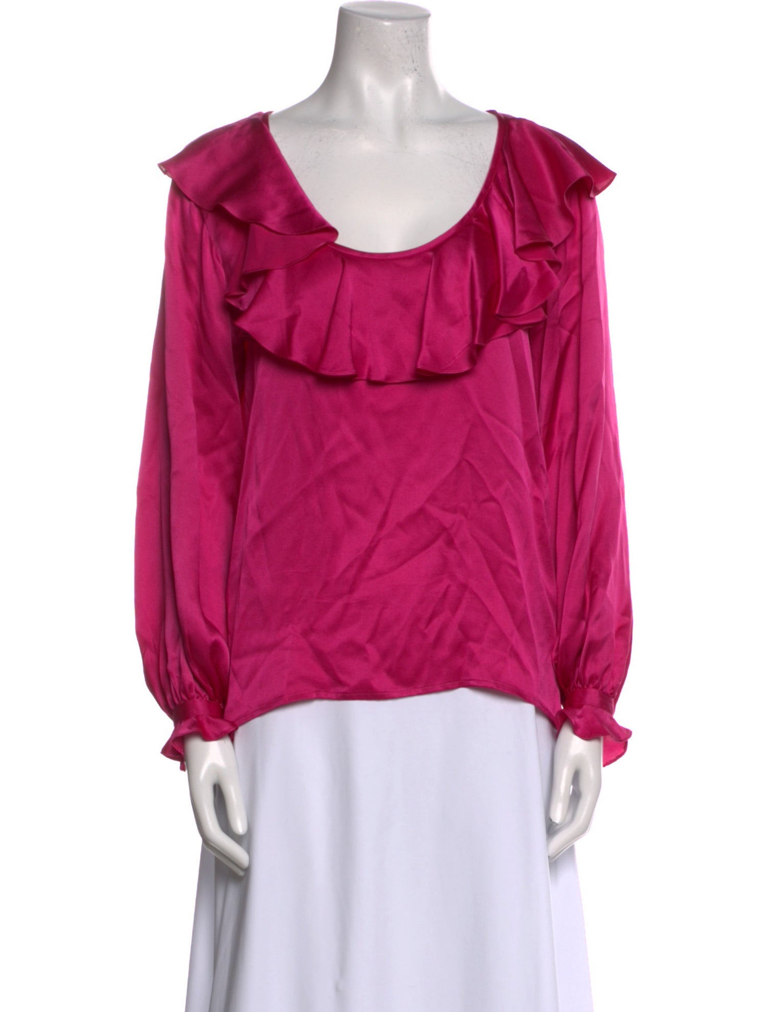 Yves Saint Laurent Rive Gauche Vintage Late 1970's - Early 1980's Blouse