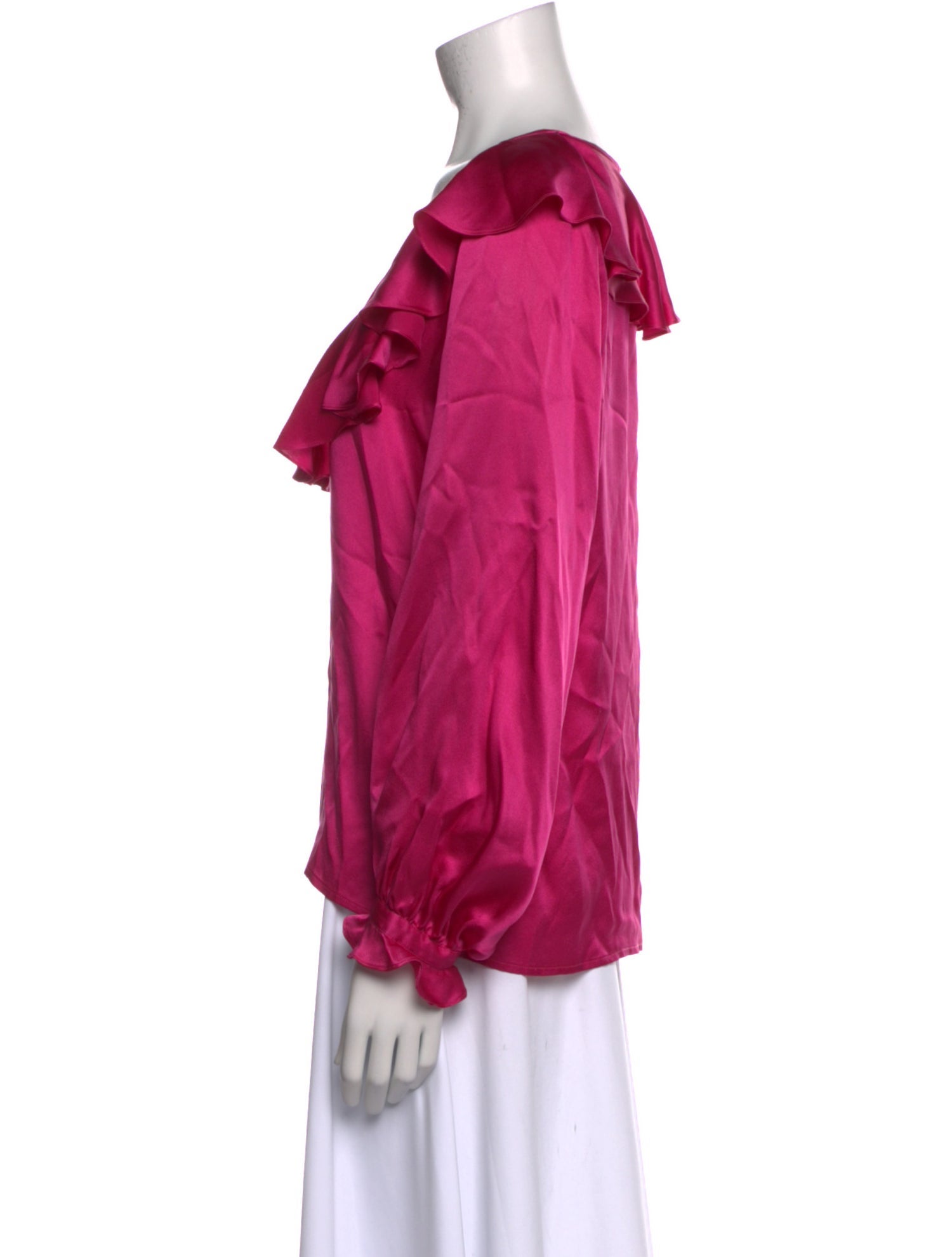 Yves Saint Laurent Rive Gauche Vintage Late 1970's - Early 1980's Blouse