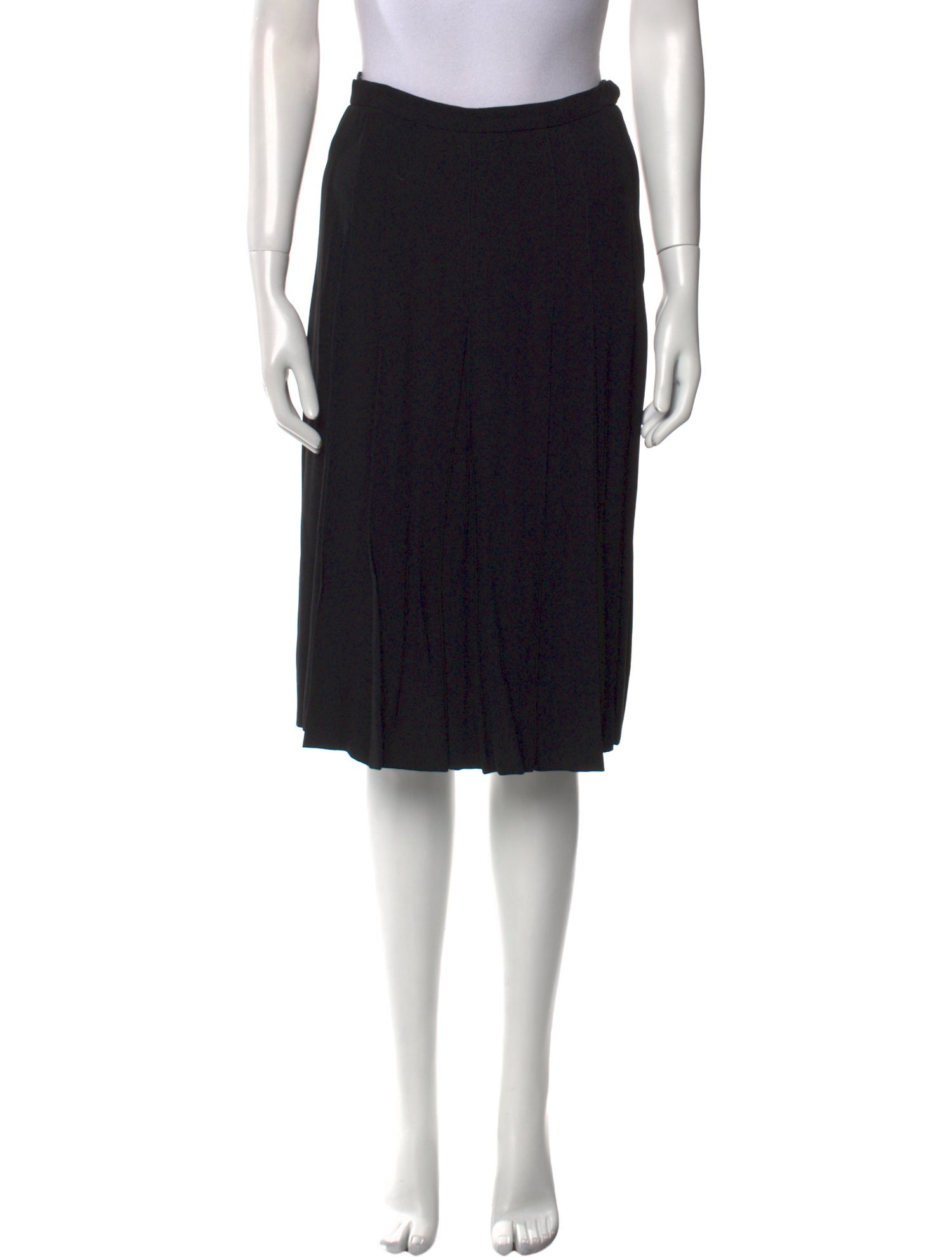 Yves Saint Laurent Rive Gauche Vintage Knee-Length Skirt