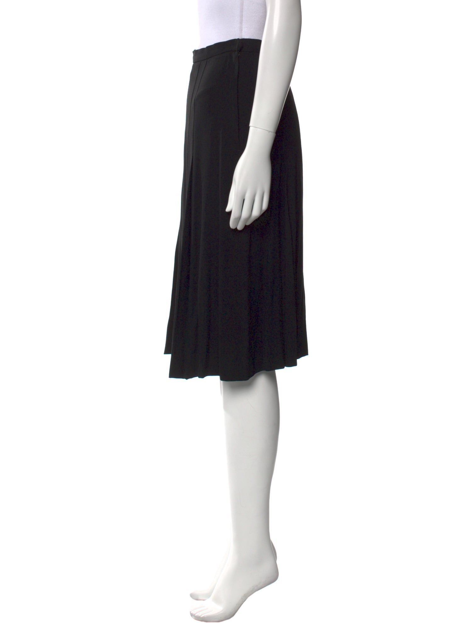 Yves Saint Laurent Rive Gauche Vintage Knee-Length Skirt