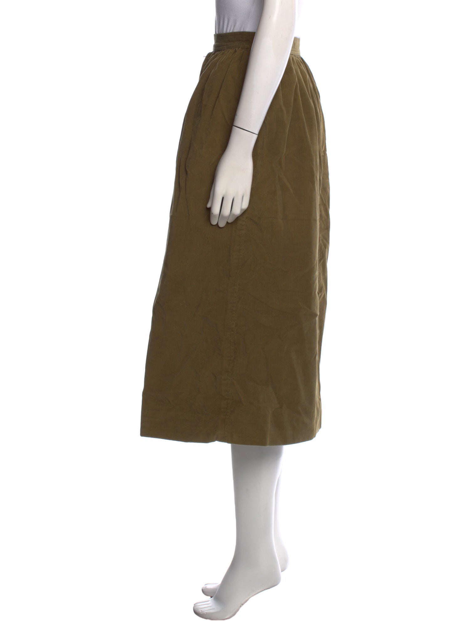 Yves Saint Laurent Rive Gauche Vintage Midi Length Skirt