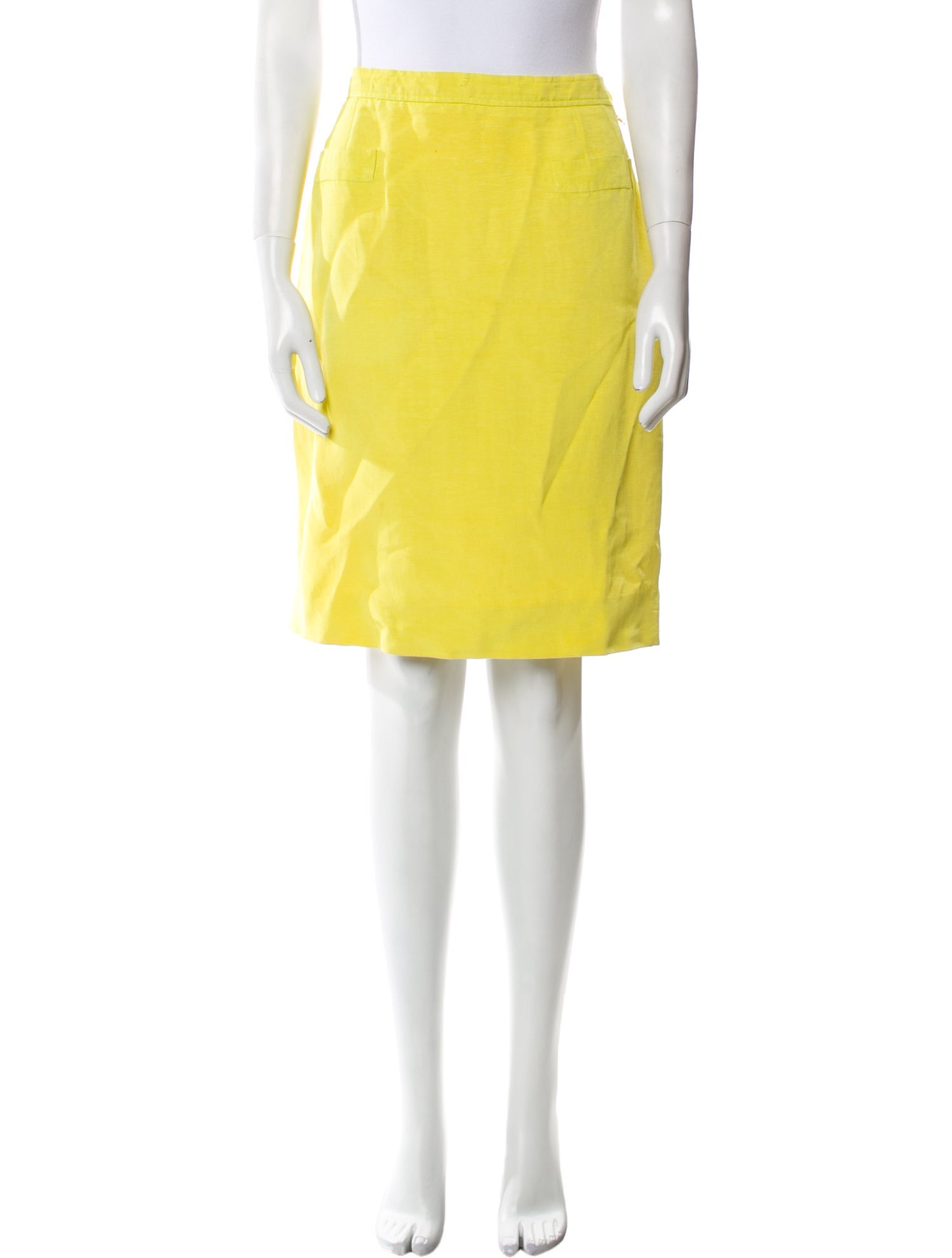 Yves Saint Laurent Rive Gauche Knee-Length Skirt