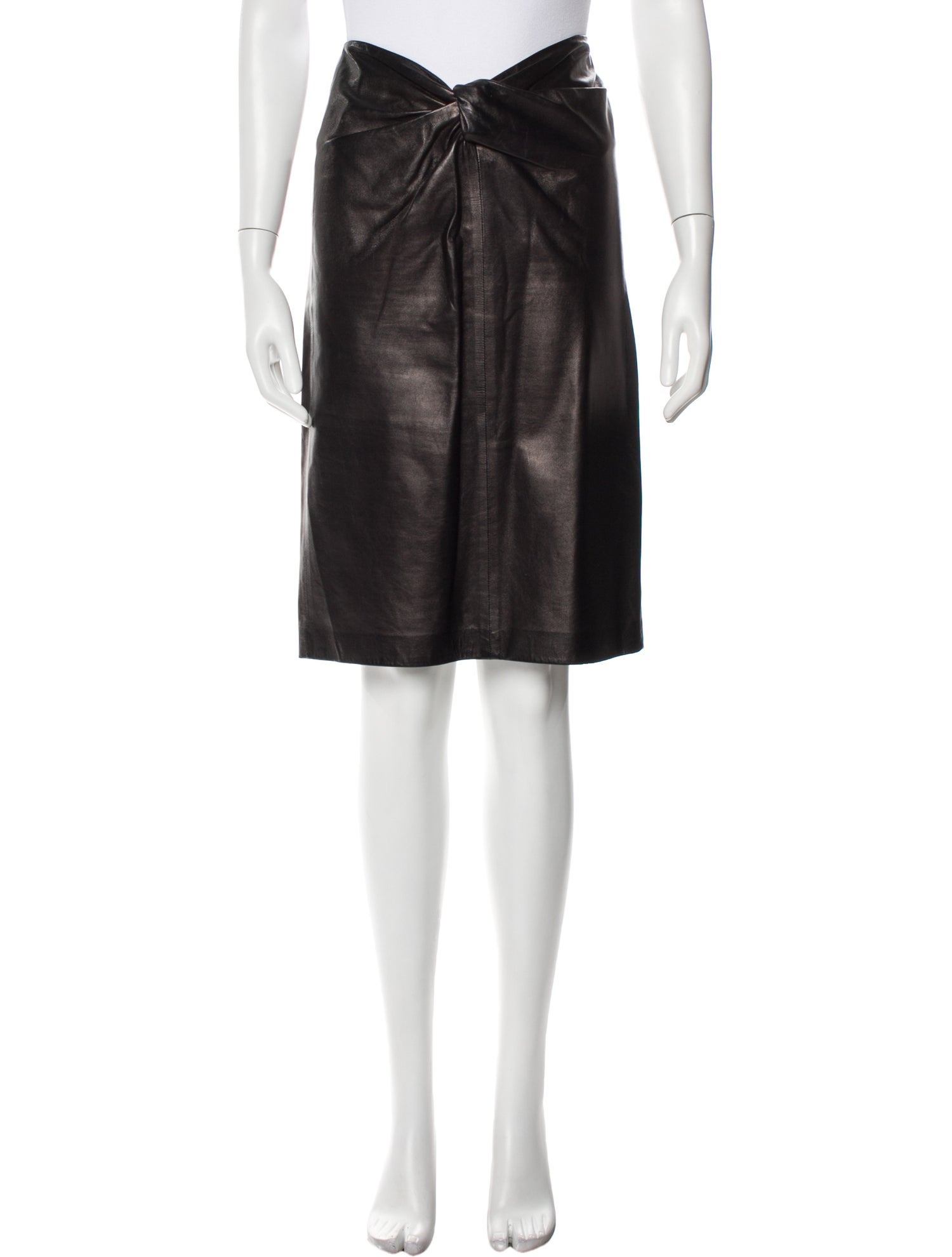 Yves Saint Laurent Rive Gauche Vintage Knee-Length Skirt