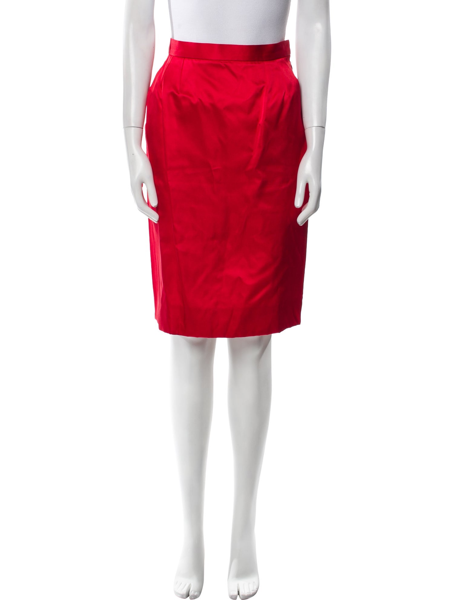 Yves Saint Laurent Rive Gauche Vintage Knee-Length Skirt