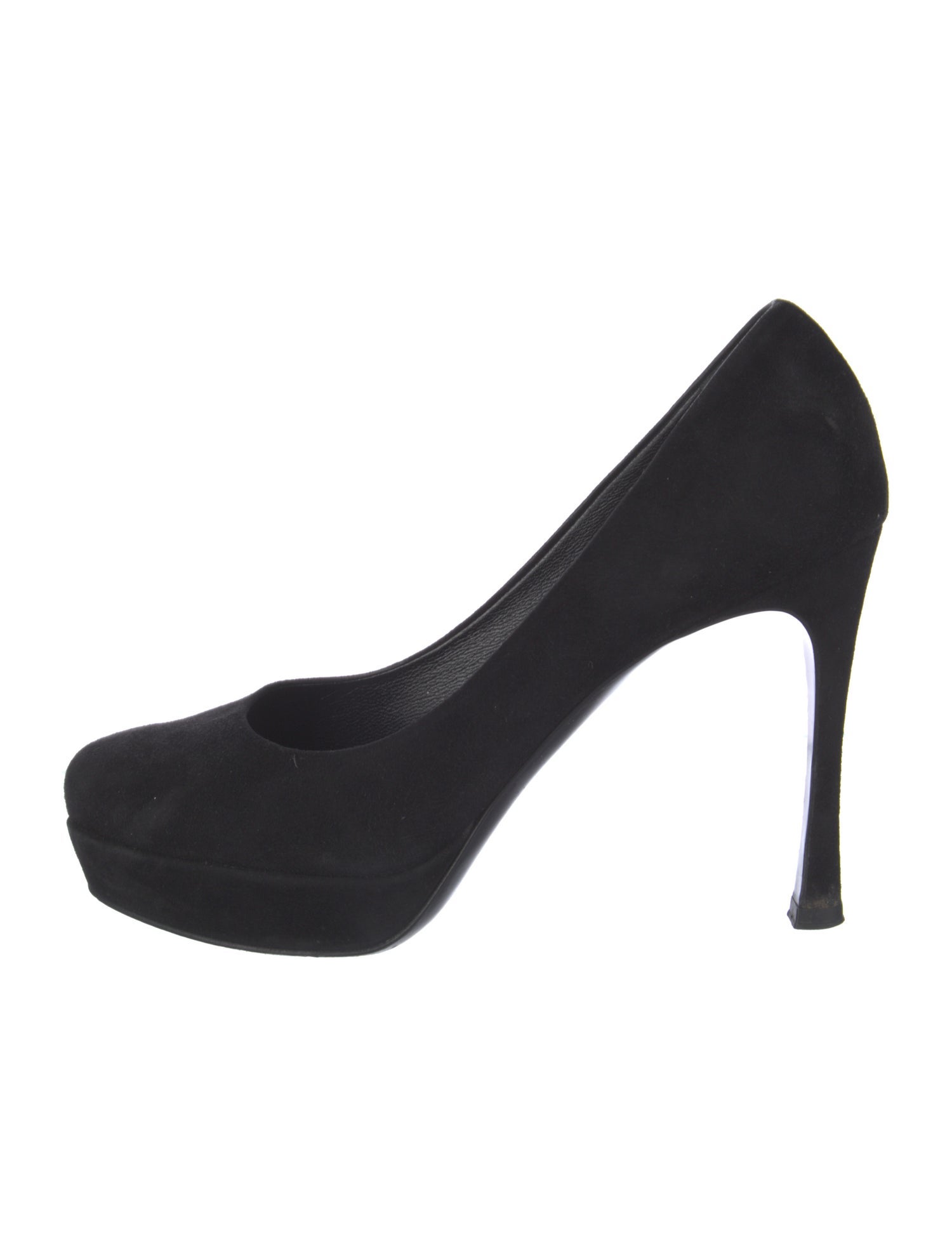 Yves Saint Laurent Rive Gauche Suede Pumps