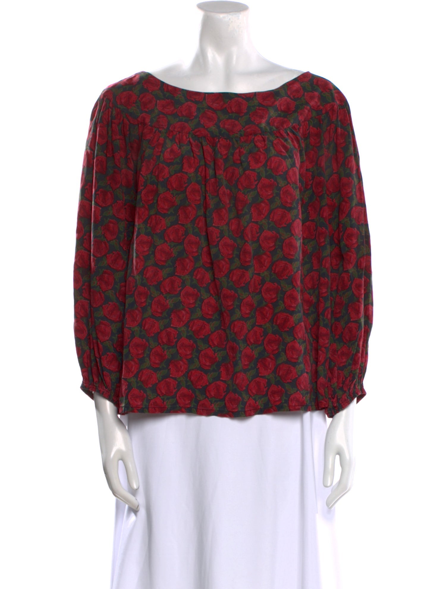 Yves Saint Laurent Rive Gauche Vintage Late 1970's - Early 1980's Blouse