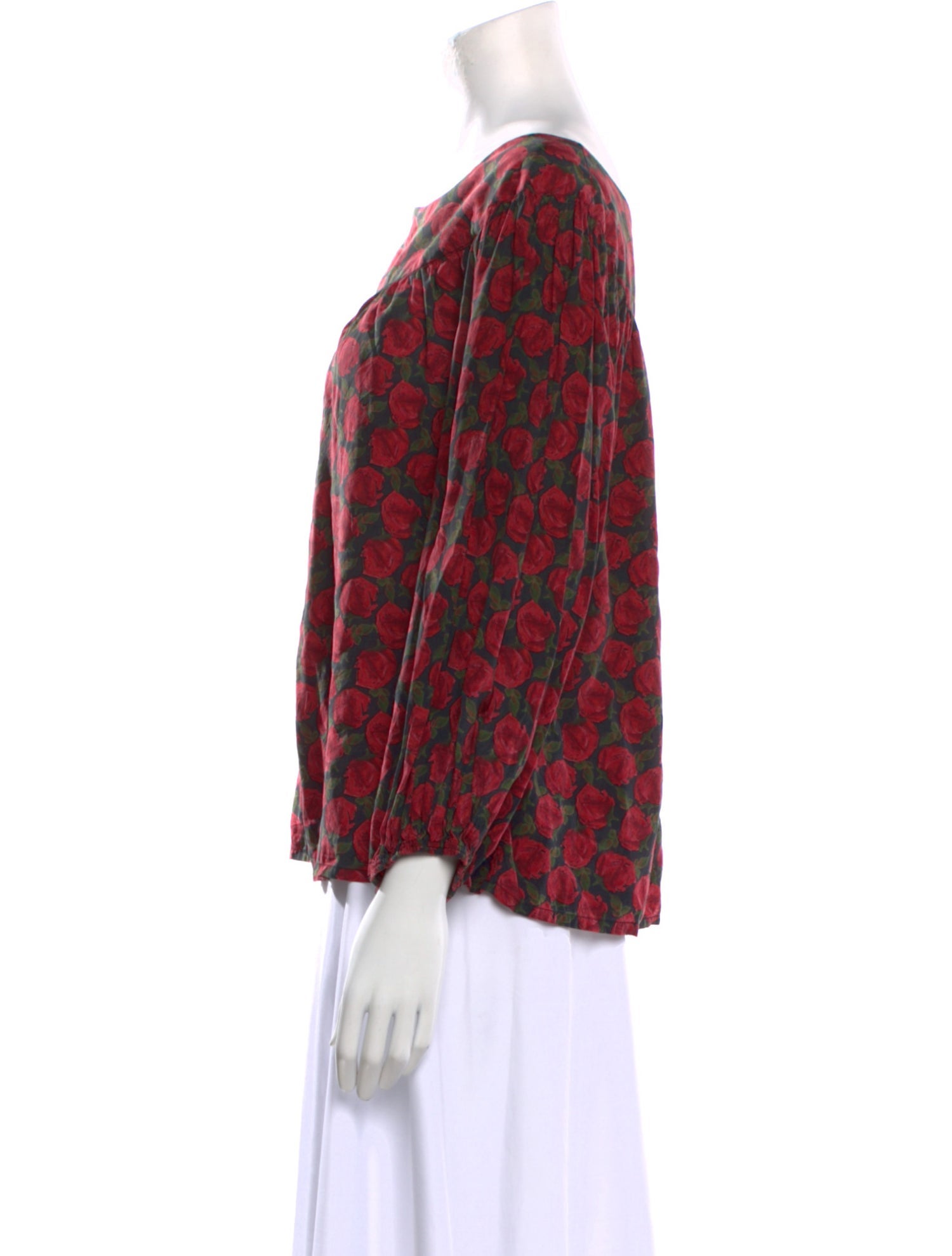 Yves Saint Laurent Rive Gauche Vintage Late 1970's - Early 1980's Blouse