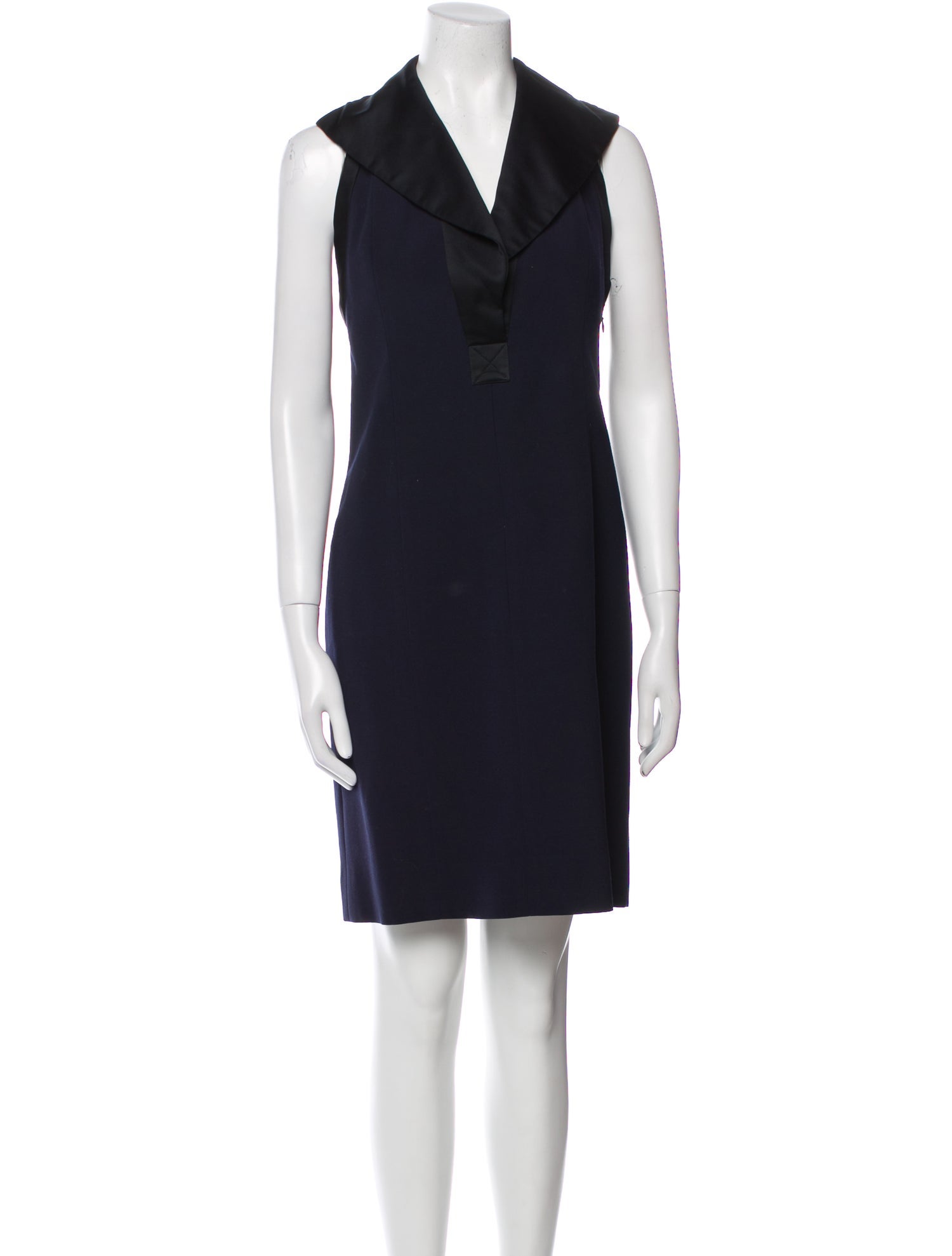 Yves Saint Laurent Rive Gauche Vintage Knee-Length Dress
