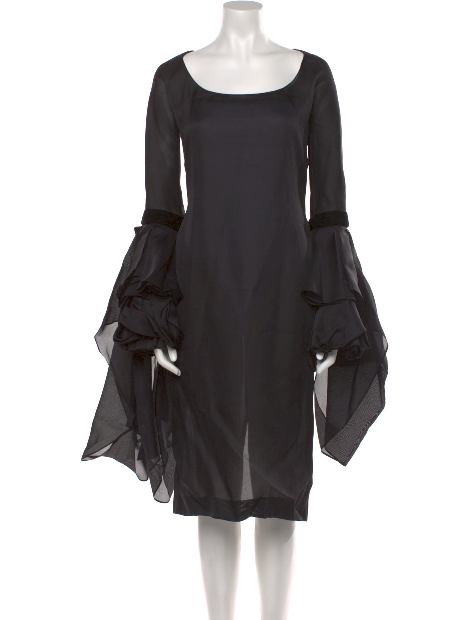 Yves Saint Laurent Rive Gauche Vintage Midi Length Dress