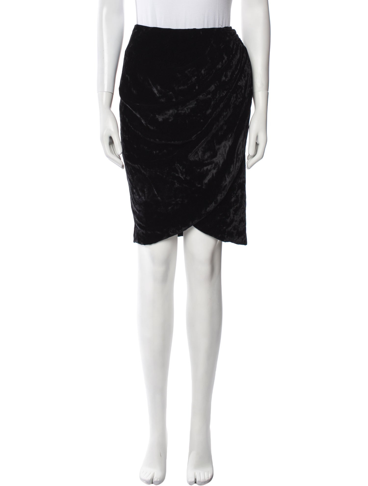 Yves Saint Laurent Rive Gauche Vintage Knee-Length Skirt