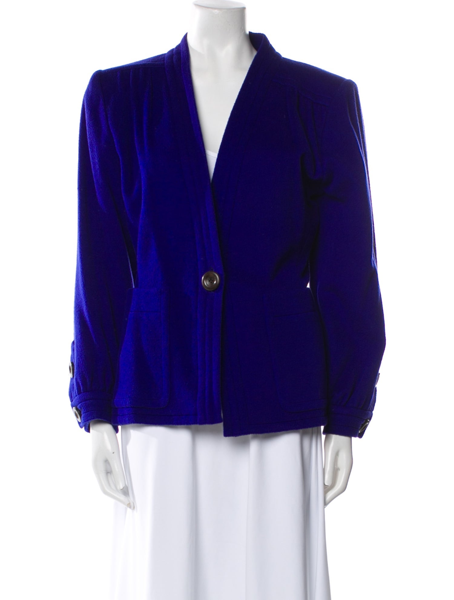 Yves Saint Laurent Rive Gauche Cashmere Blazer