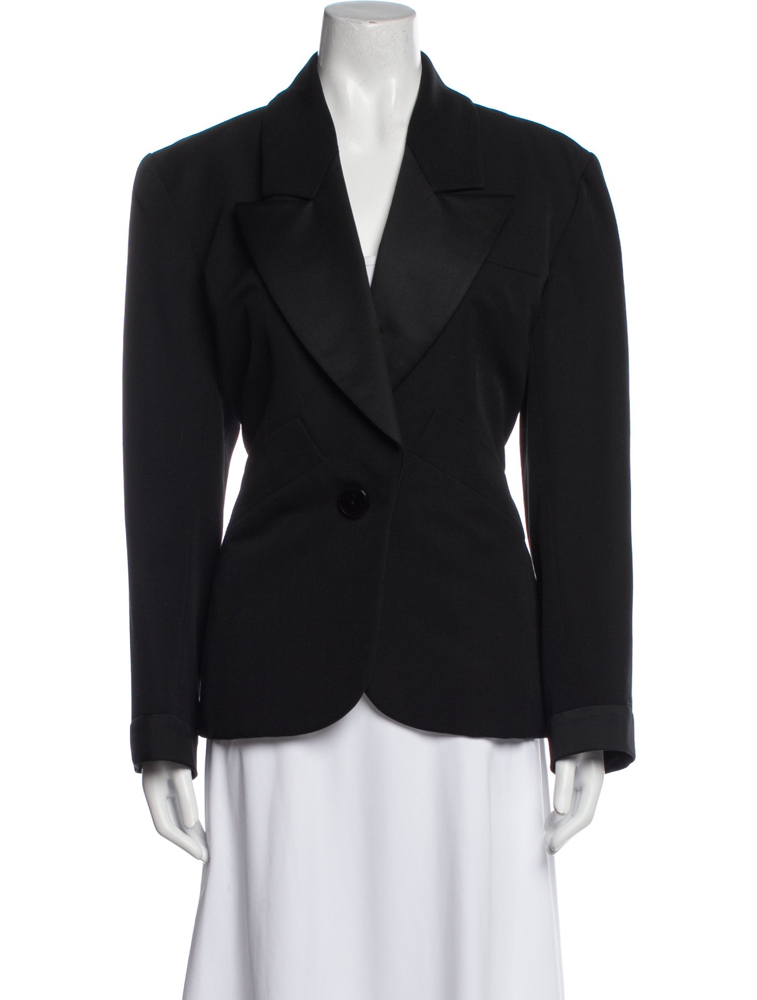 Yves Saint Laurent Rive Gauche Wool Blazer