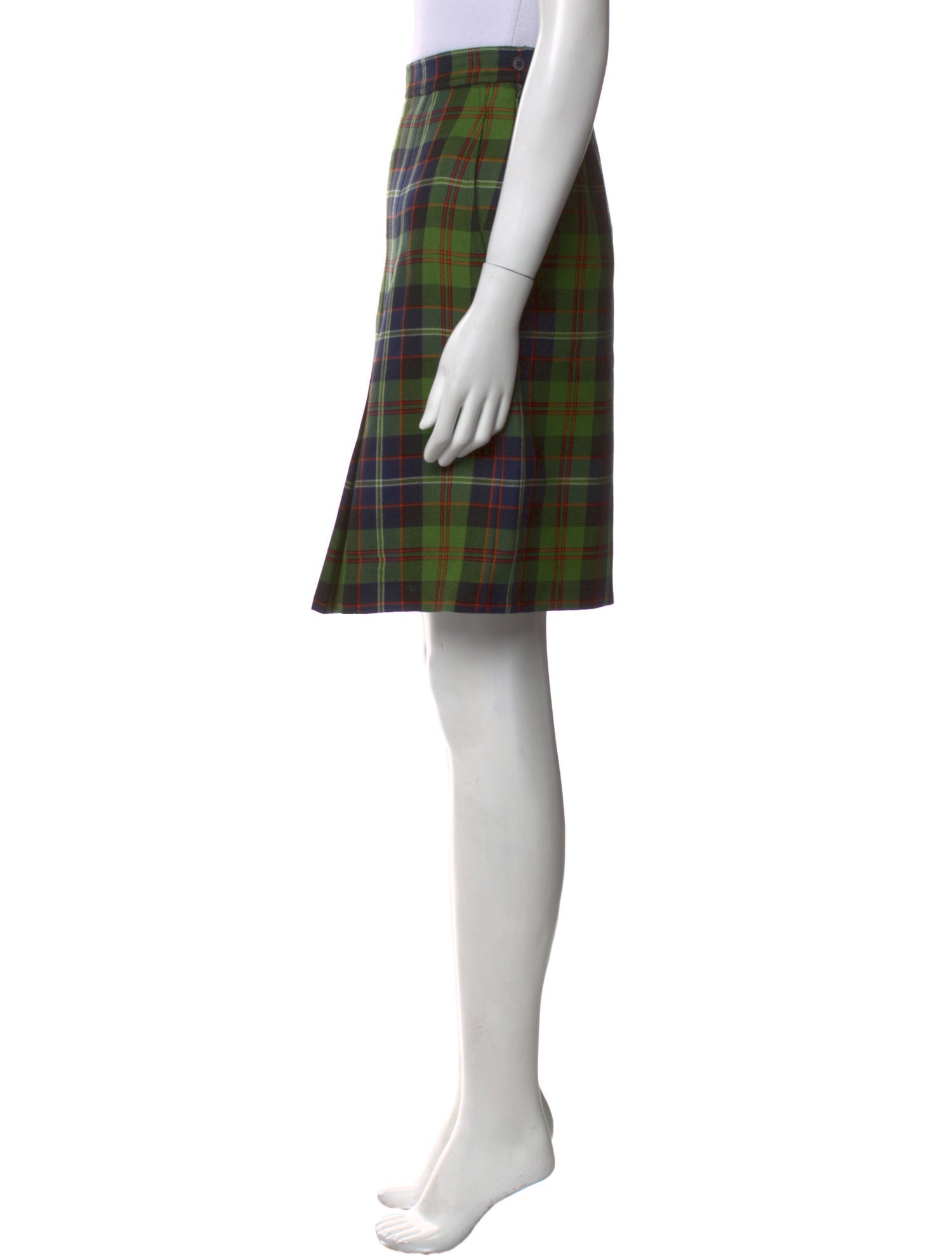 Yves Saint Laurent Rive Gauche Vintage Knee-Length Skirt