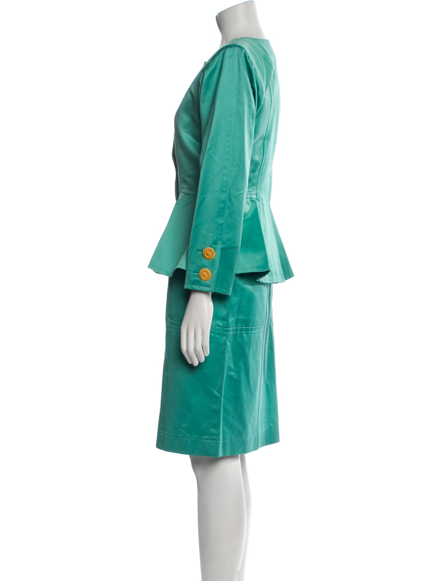 Yves Saint Laurent Rive Gauche Vintage 1991 Skirt Suit