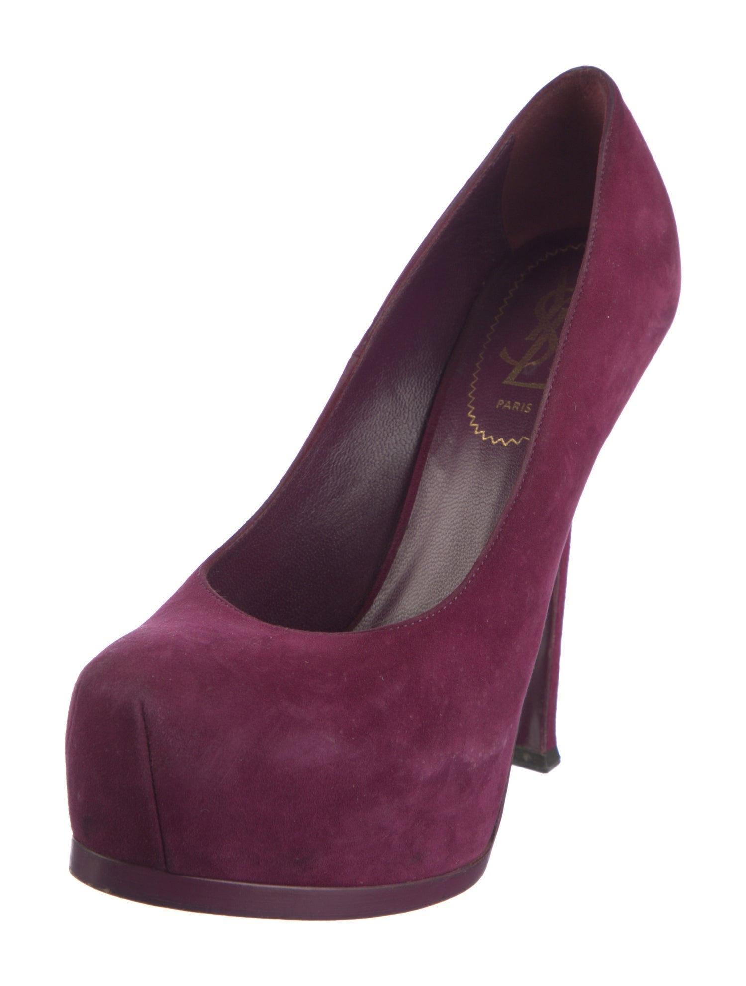 Yves Saint Laurent Rive Gauche Suede Pumps