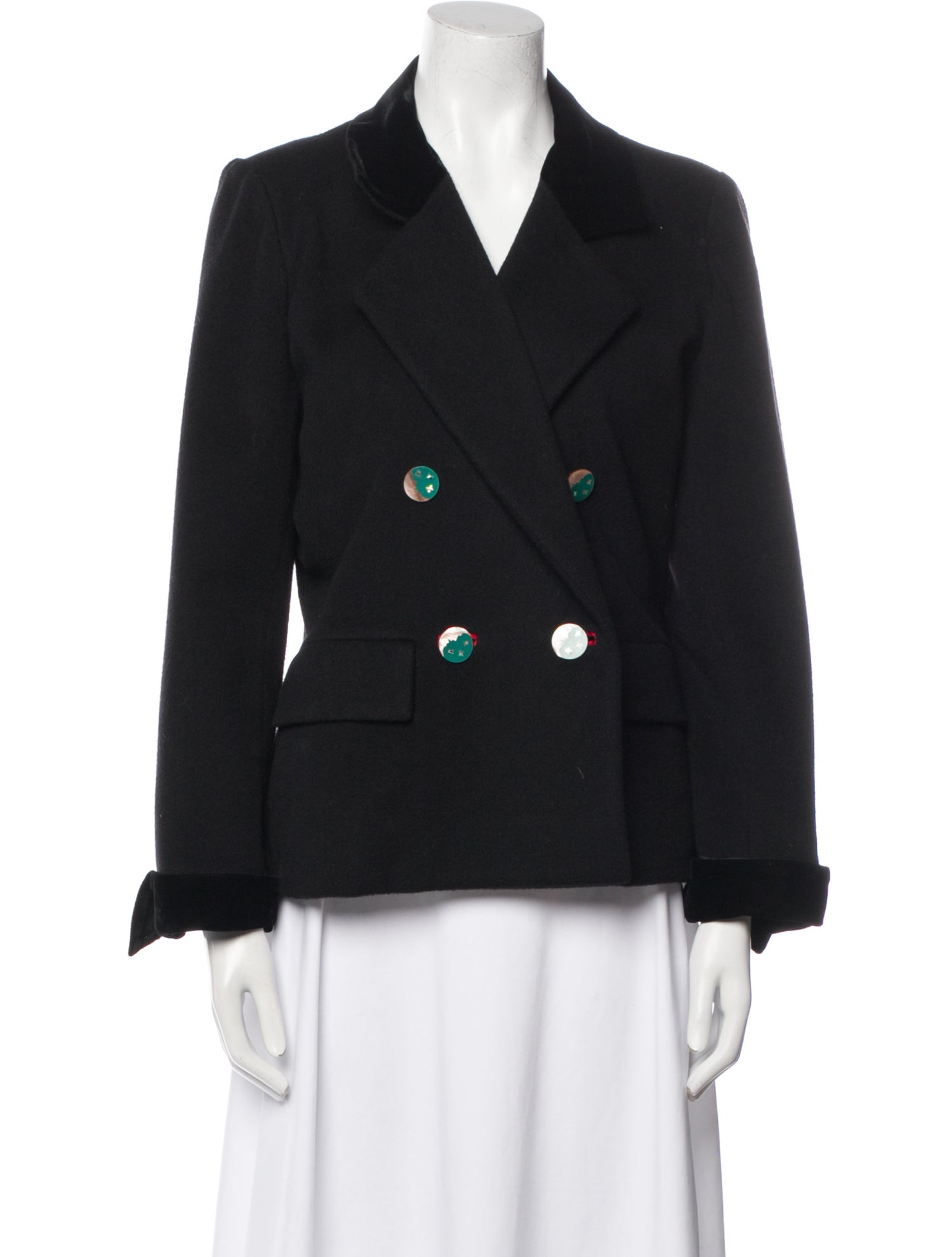 Yves Saint Laurent Rive Gauche Vintage 1980's Blazer