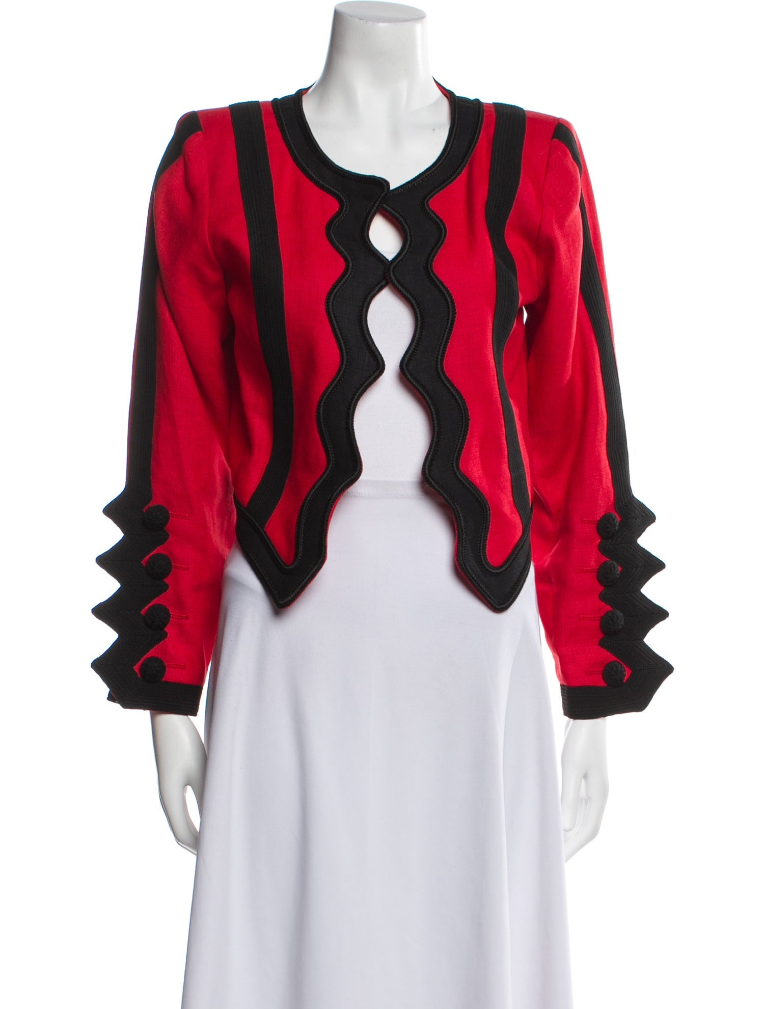 Yves Saint Laurent Rive Gauche Vintage Late 1980's - Early 1990's Jacket