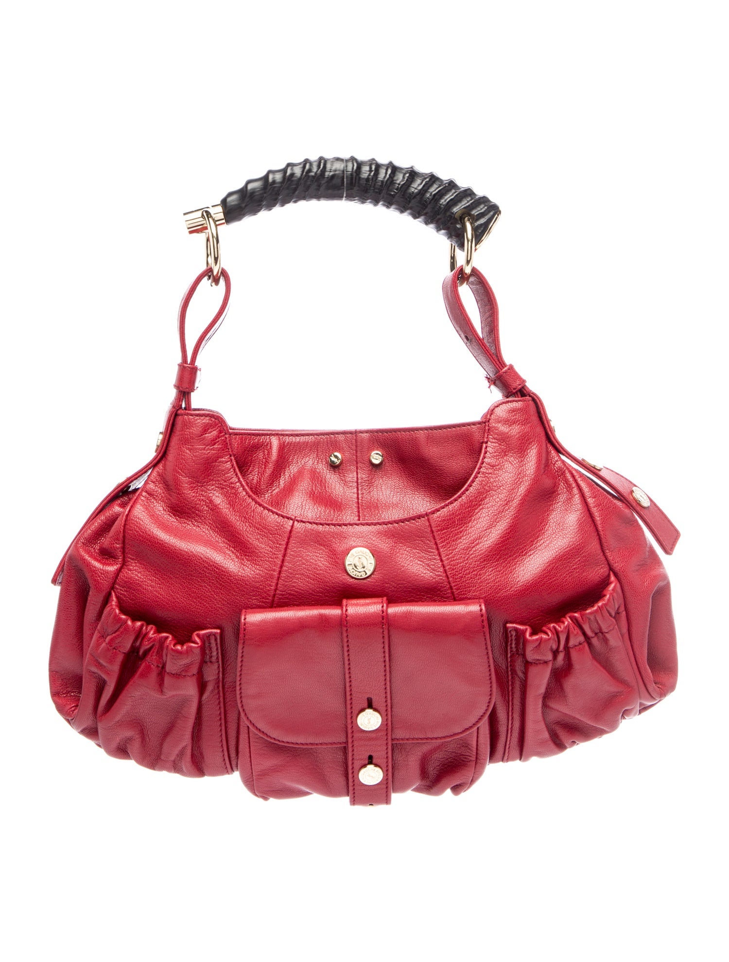 Yves Saint Laurent Rive Gauche Leather Top Handle Bag