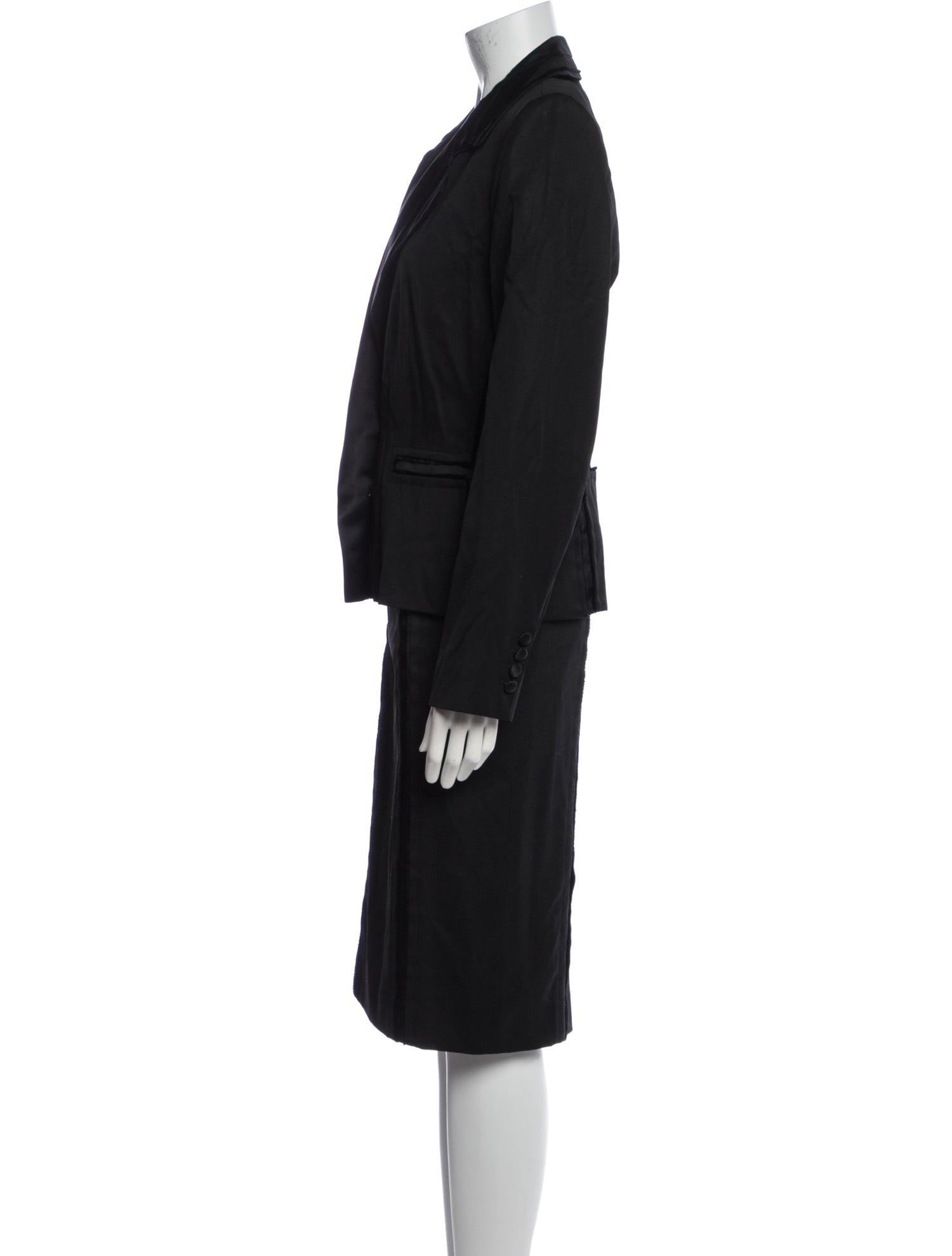 Yves Saint Laurent Rive Gauche Vintage 2002 Skirt Suit