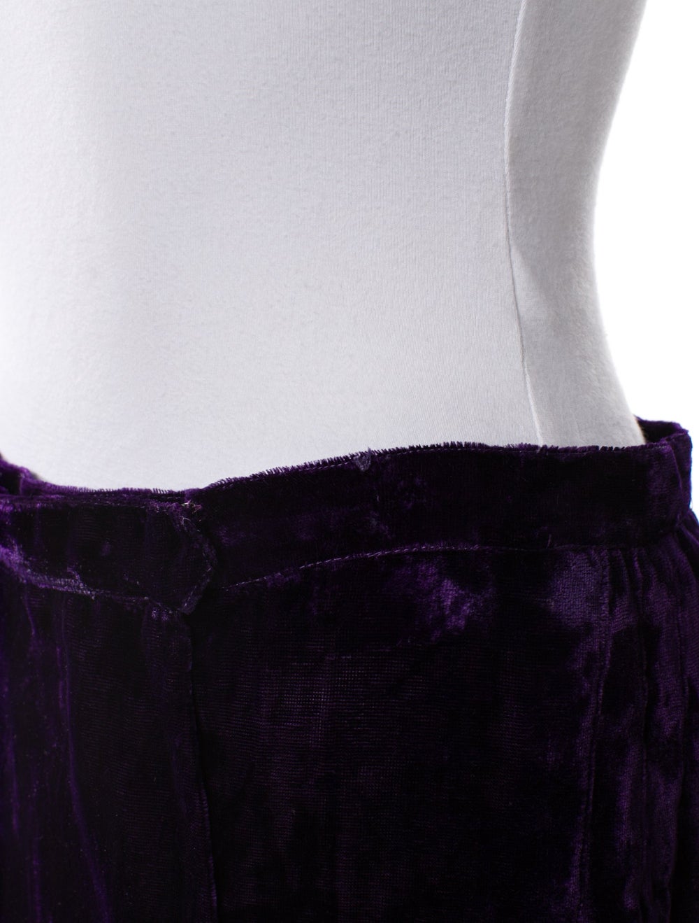 Yves Saint Laurent Rive Gauche Skirt Black Pleate… - image 5