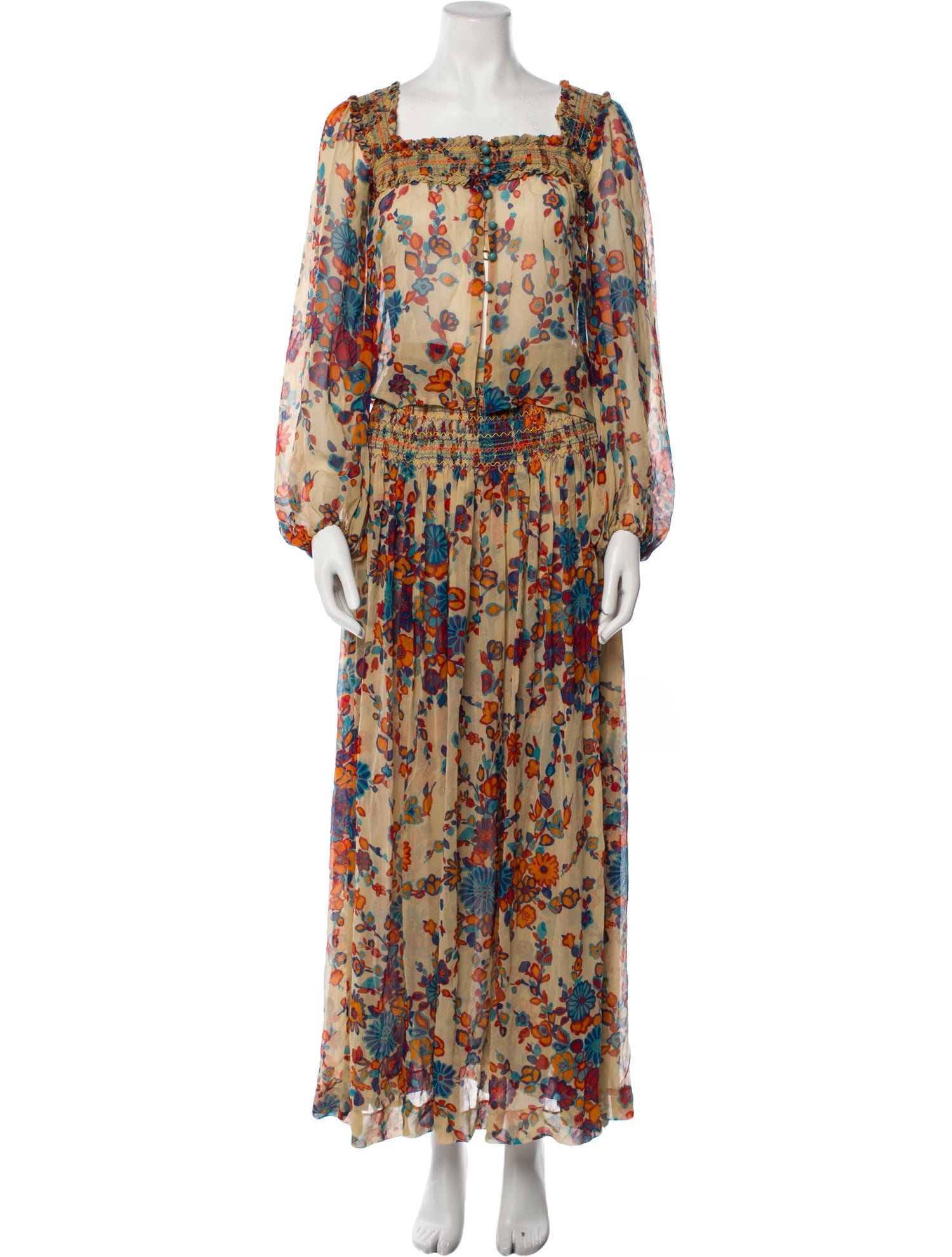 Yves Saint Laurent Rive Gauche Vintage 1975 Skirt Set