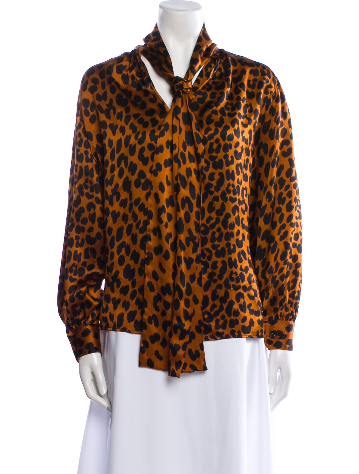 Yves Saint Laurent Rive Gauche Vintage Late 1980's - Early 1990's Blouse