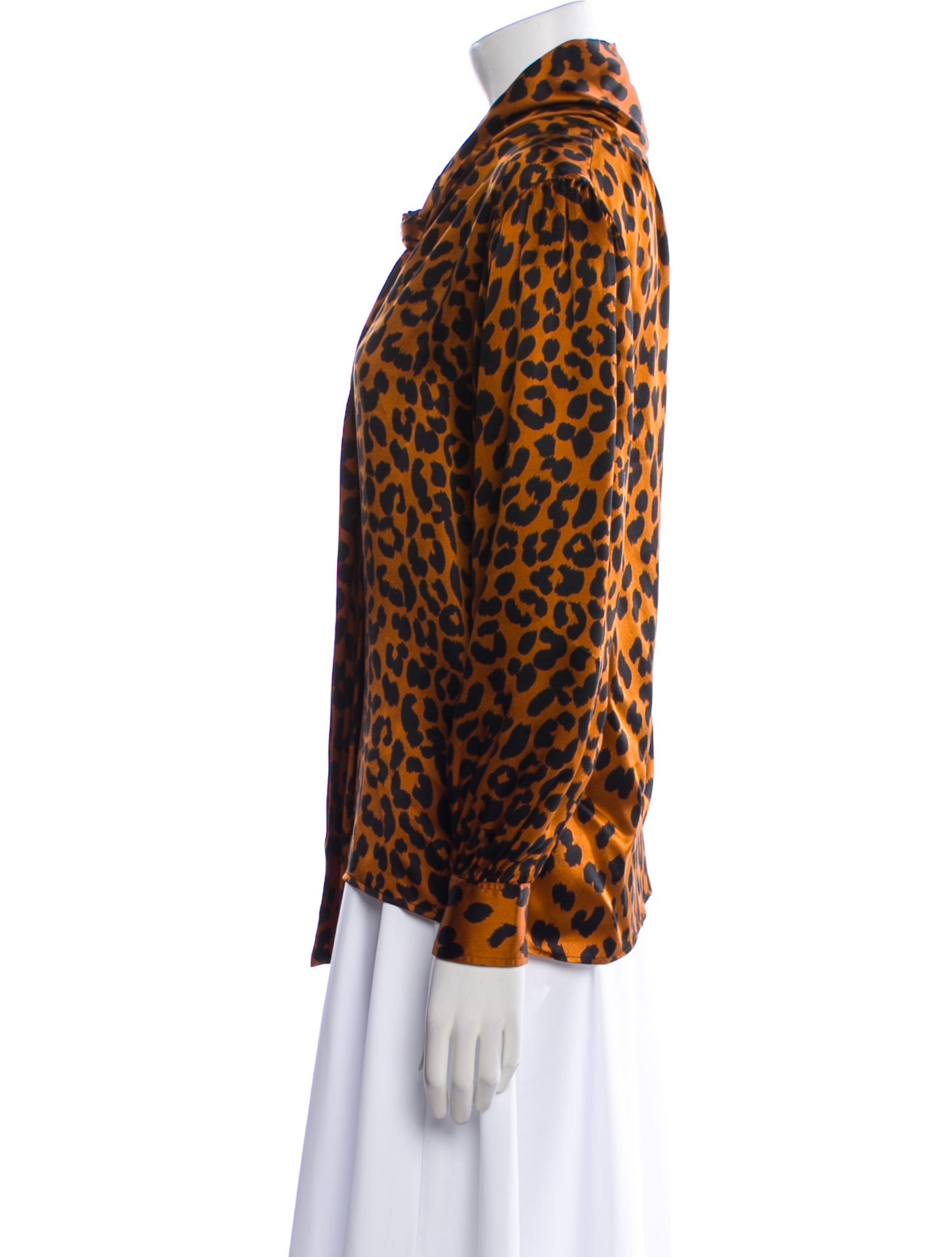 Yves Saint Laurent Rive Gauche Vintage Late 1980's - Early 1990's Blouse