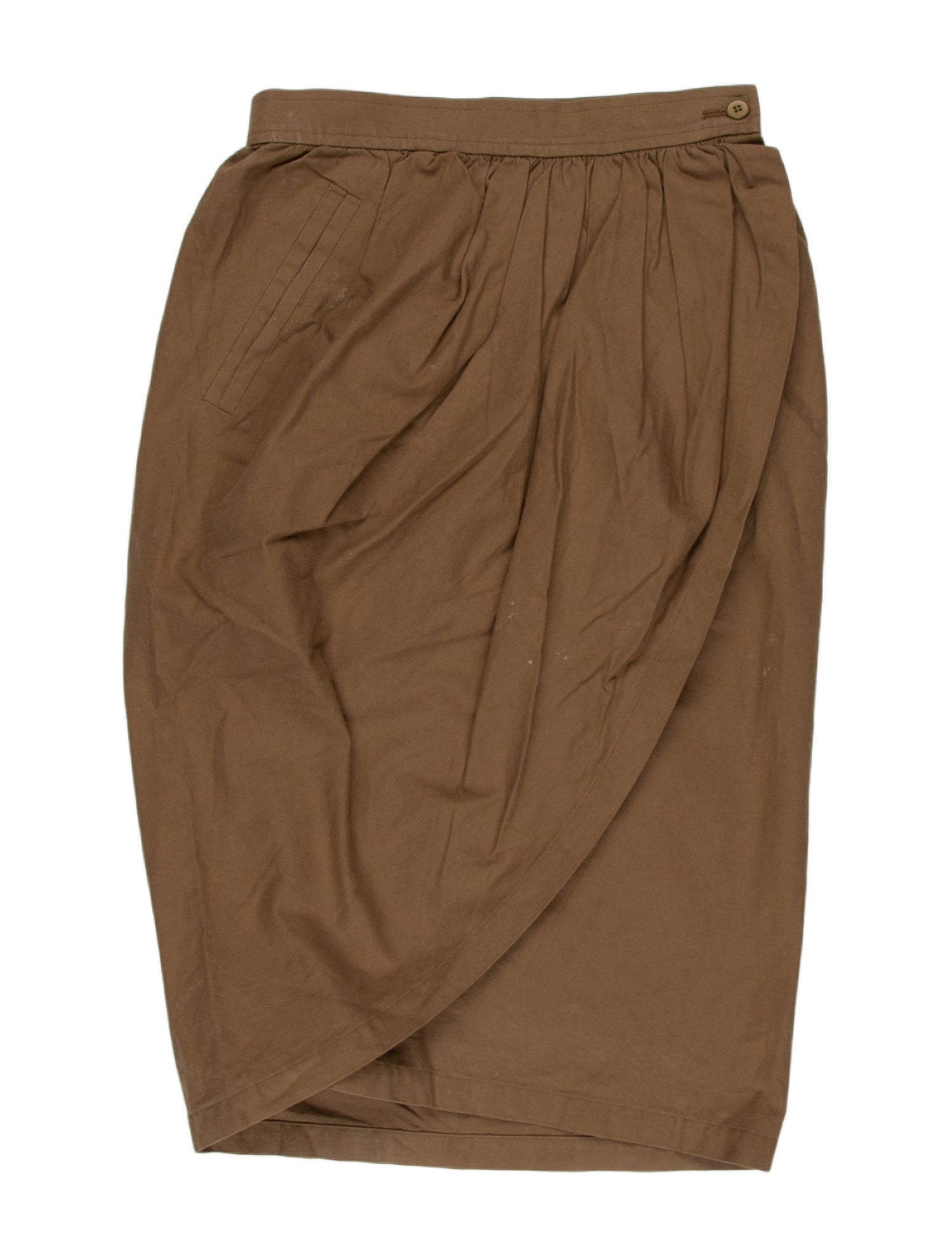 Yves Saint Laurent Rive Gauche Knee-Length Skirt