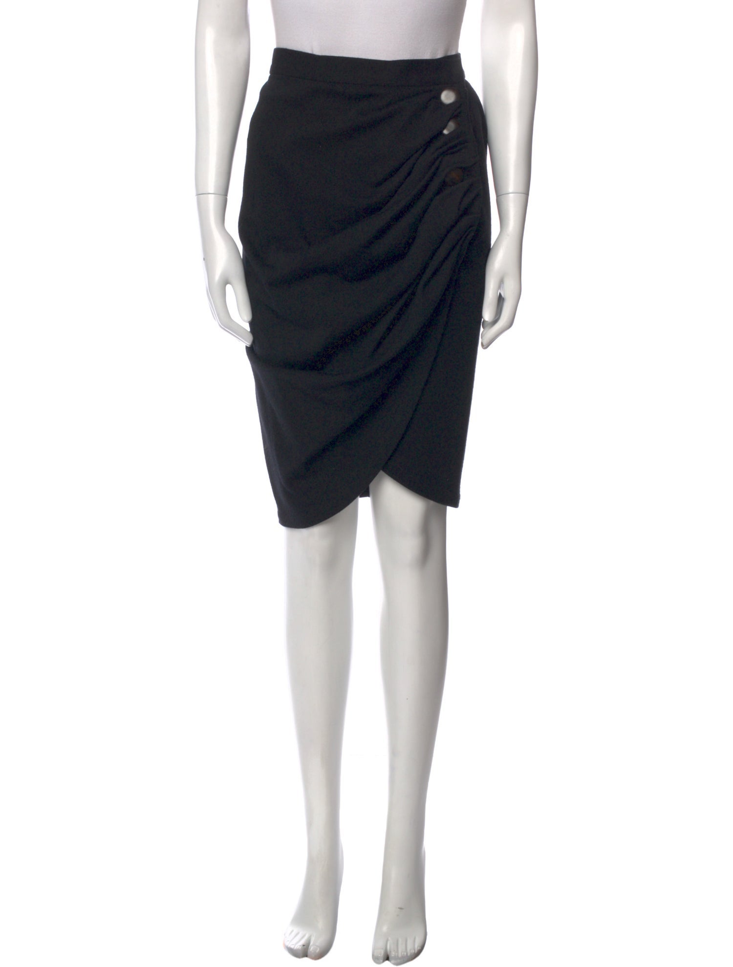 Yves Saint Laurent Rive Gauche Vintage Knee-Length Skirt