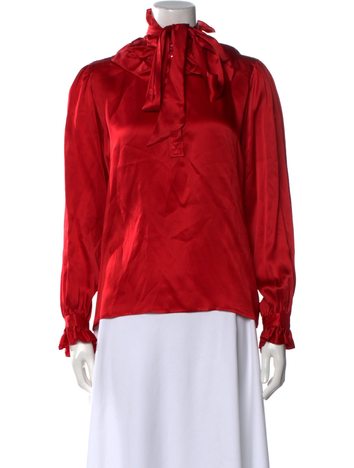 Yves Saint Laurent Rive Gauche Vintage Late 1970's - Early 1980's Blouse